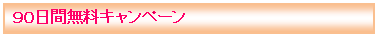 90日間無料キャンペーン 90日間無料キャンペーン